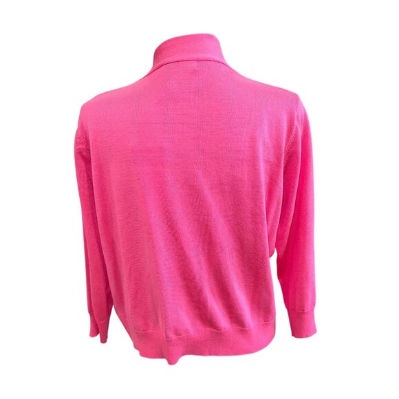 NWT Grace Karin Lightweight Pink Open Front Cardigan Sweater L Barbie Preppy - Picture 3 of 12